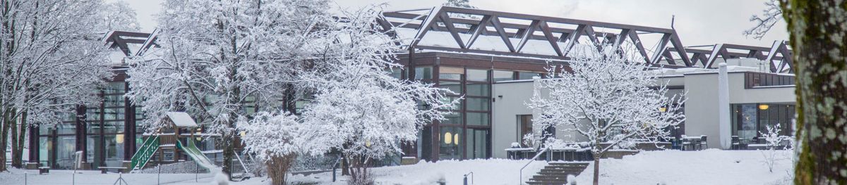 Hallenbad Kilchberg im Winter