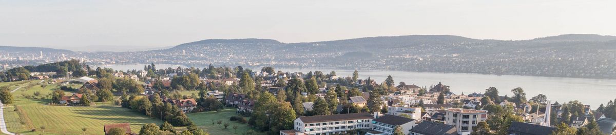 Luftaufnahme Kilchberg Sommer