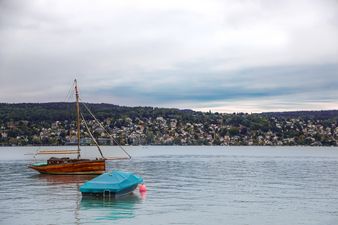Seeblick in Kilchberg, Richtung Küsnacht
