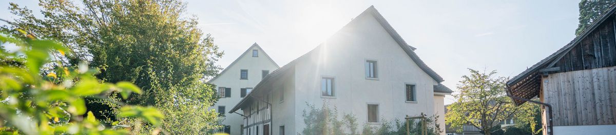 Aussenbereich Meierhüsli Kilchberg Sommer